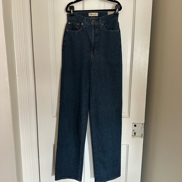 NWT - Madewell - The Tall Perfect Vintage Wide-Leg Jean in Fairdale Wash - Picture 4 of 8